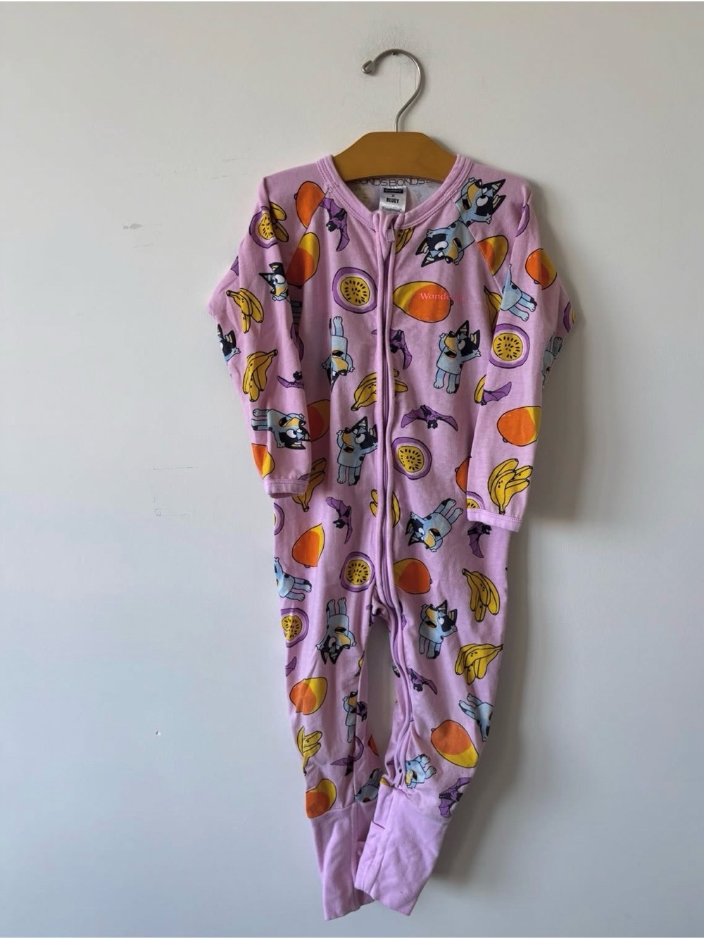 Bonds fruit bat bluey wondersuit